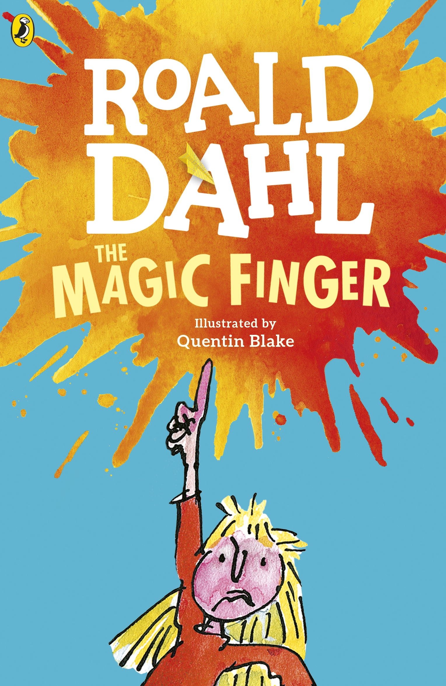 Book cover of The Magic Finger by Roald Dahl Book cover of The Magic Finger by Roald Dahl